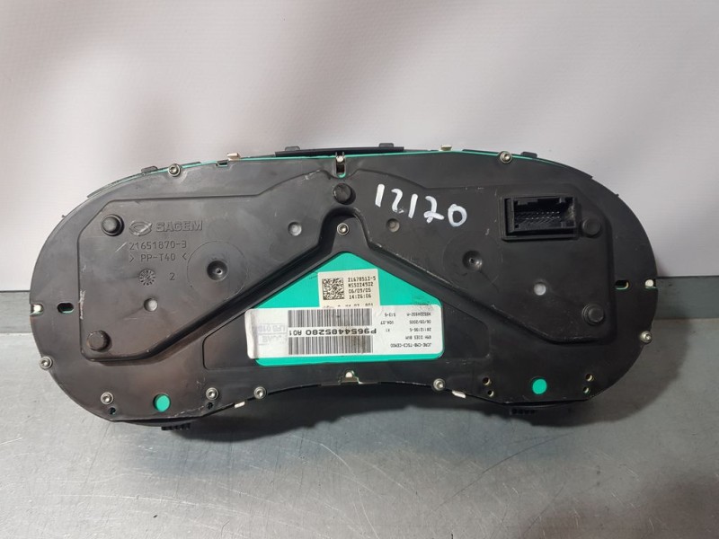 Recambio de cuadro instrumentos para peugeot 307 berlina (s2) x-line referencia OEM IAM 9654485280 NS5224932M SAGEM