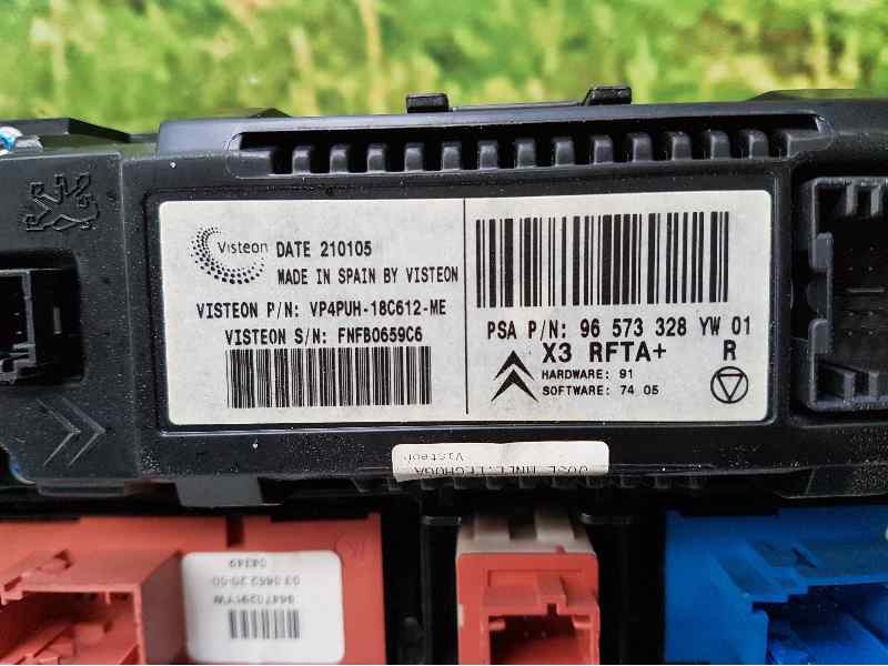 Recambio de mando climatizador para citroën c5 berlina premier (e) referencia OEM IAM 96573328YW VP4PUH18C612ME VISTEON