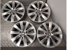 Recambio de juego llantas aluminio para seat leon st (5f8) reference referencia OEM IAM 6.5X16 5 TORN ET46 ALUMINIO 