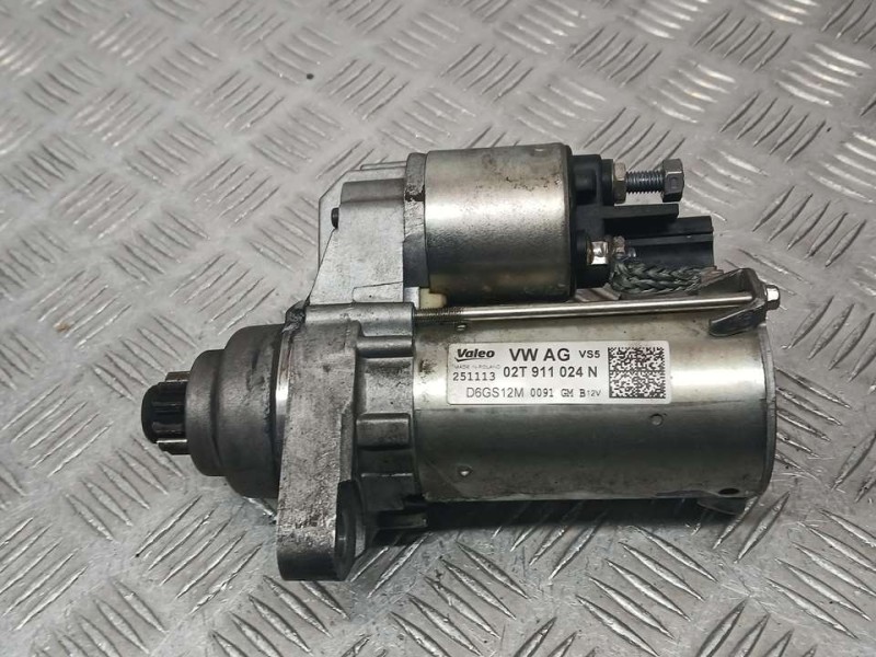 Recambio de motor arranque para seat ibiza (6j5) reference referencia OEM IAM 02T911024N D6GD12M VALEO