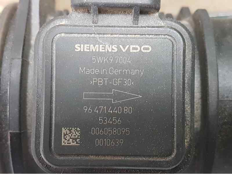 Recambio de caudalimetro para mazda 2 lim. (de) 1.4 crtd active (5-ptas.) (50kw) referencia OEM IAM 9647144080 5WK97004 SIEMENS 