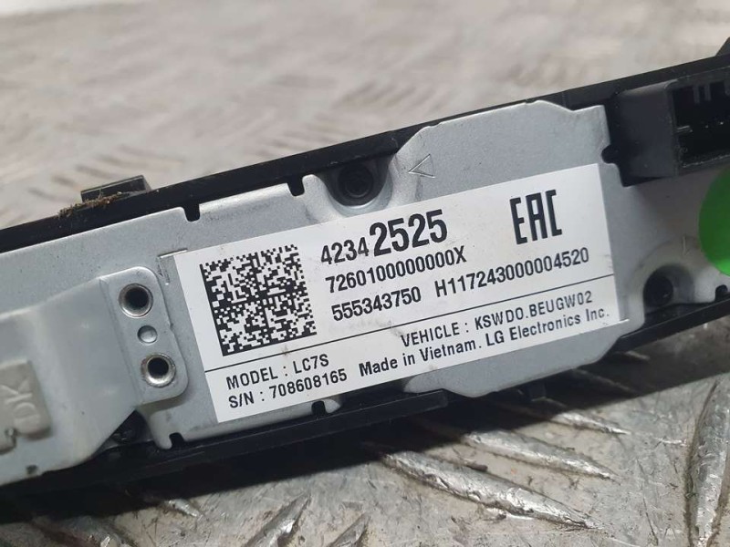 Recambio de mando multifuncion para opel astra k lim. 5türig dynamic referencia OEM IAM 42342525 555343750 