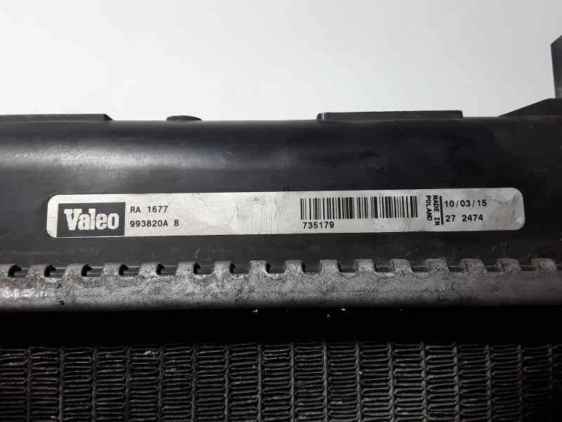 Recambio de radiador agua para volkswagen golf v berlina (1k1) trendline referencia OEM IAM 993820A  VALEO