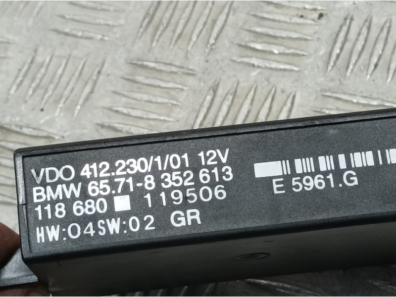 Recambio de modulo electronico para bmw serie 7 (e38) 730i referencia OEM IAM 65718352613 412230404 VDO