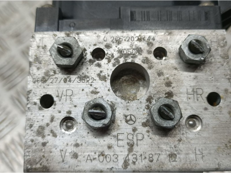 Recambio de abs para mercedes-benz clase s (w220) berlina 320 cdi (220.026) referencia OEM IAM A0034318712 0265202444 BOSCH