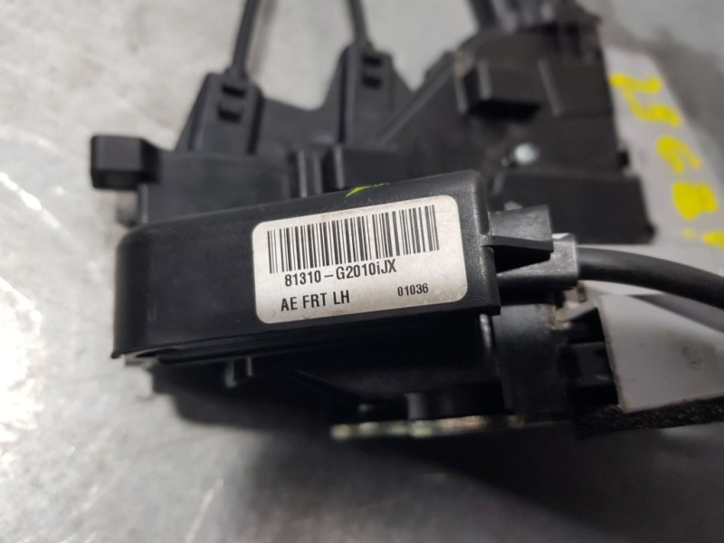 Recambio de cerradura puerta delantera izquierda para hyundai ioniq hybrid referencia OEM IAM 81310G20101JX  ELECTRICA 8 PINS