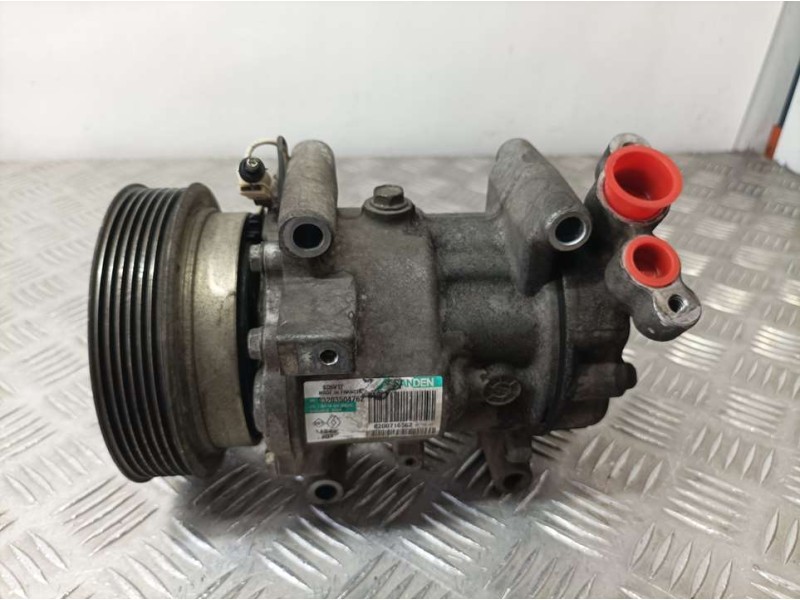Recambio de compresor aire acondicionado para renault kangoo (f/kc0) authentique referencia OEM IAM 8200716562 SD6V12 SANDEN