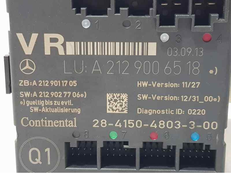 Recambio de modulo electronico para mercedes-benz clase e (w212) lim. 220 cdi blueefficiency (212.002) referencia OEM IAM A21290
