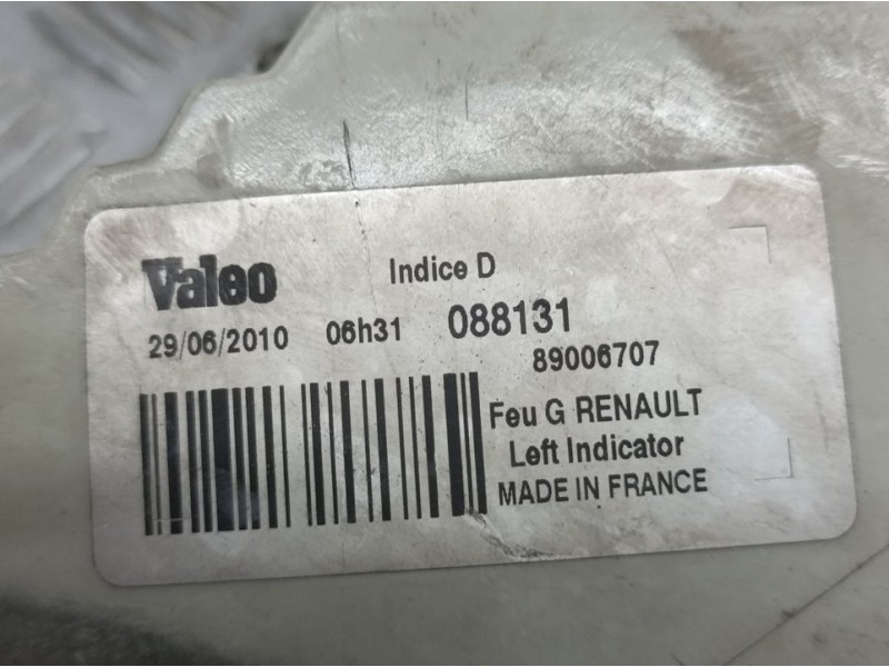 Recambio de piloto delantero izquierdo para renault trafic caja cerrada (ab 4.01) l1h1 caja cerrada, corto referencia OEM IAM 89