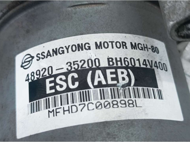 Recambio de abs para ssangyong tivoli line 4x2 referencia OEM IAM 4892035200  