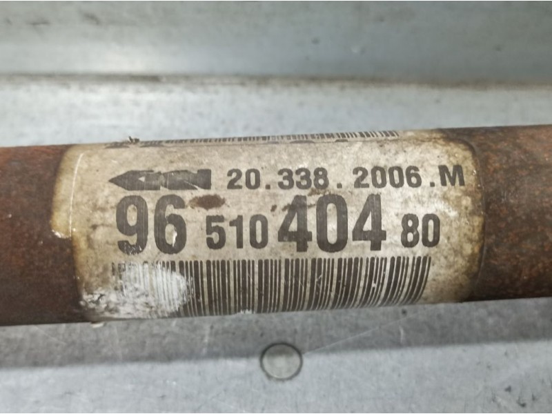 Recambio de transmision delantera derecha para peugeot 207 x-line referencia OEM IAM 9651040480  