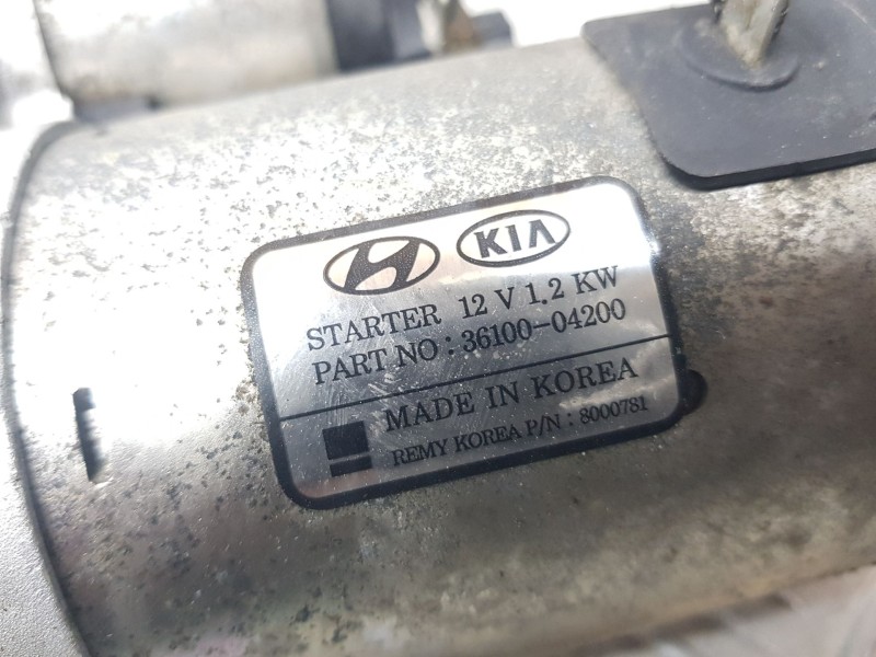 Recambio de motor arranque para kia cee´d (jd) 1.0 t-gdi referencia OEM IAM 3610004200  