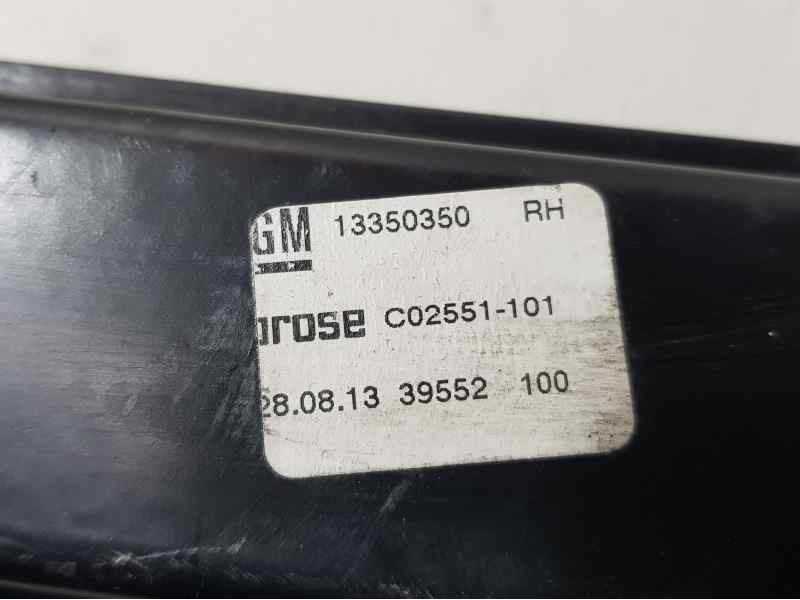 Recambio de elevalunas delantero derecho para opel adam jam referencia OEM IAM 13350350 7 PINS ELECTRICO