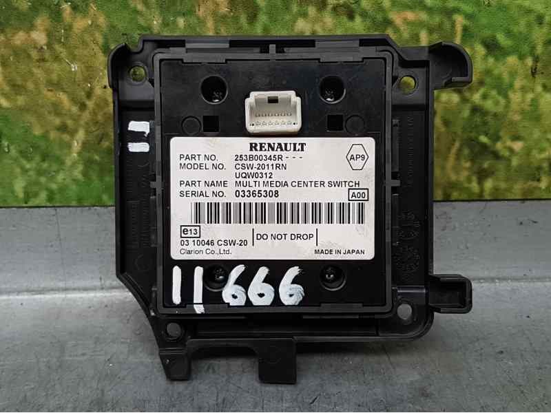 Recambio de mando multifuncion para renault megane iii berlina 5 p dynamique referencia OEM IAM 253B00345R CSW2011RN 
