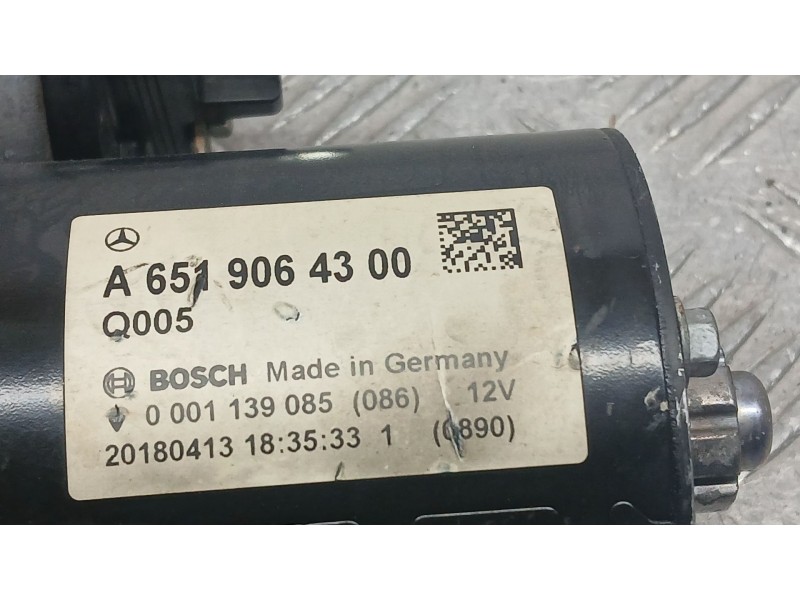 Recambio de motor arranque para mercedes-benz vito tourer (w447) 114 cdi / 114 bluetec (447.701, 447.703, 447.705) referencia OE