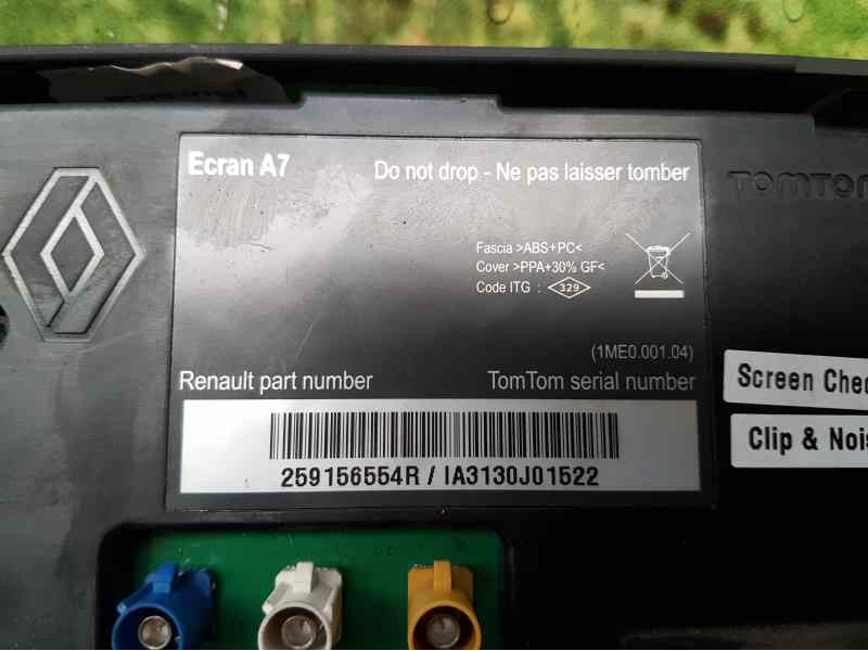 Recambio de sistema navegacion gps para renault megane iii berlina 5 p dynamique referencia OEM IAM 259156554R  TOMTOM