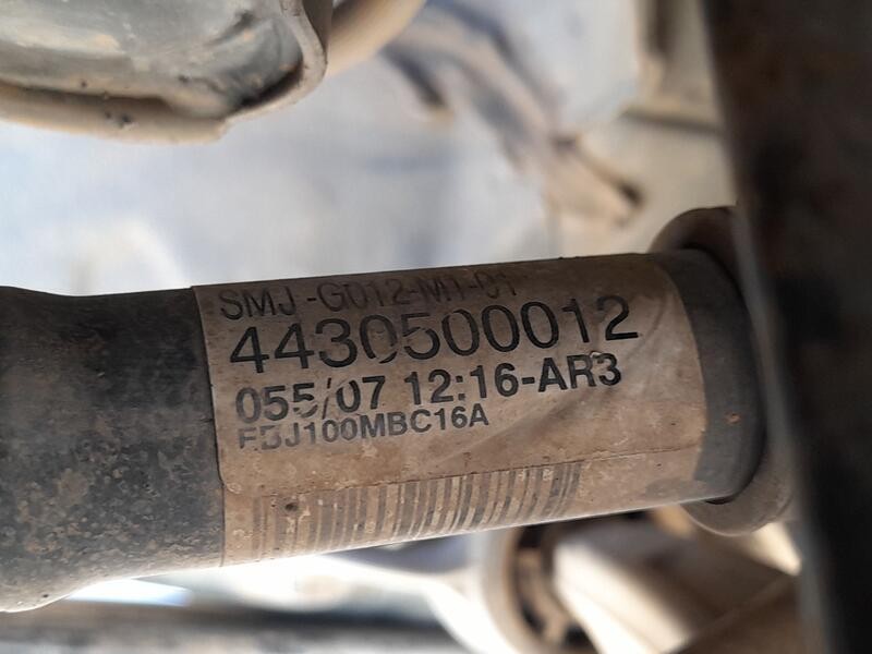 Recambio de transmision delantera derecha para honda civic viii hatchback (fn, fk) 2.2 ctdi (fk3) referencia OEM IAM 4430500012 