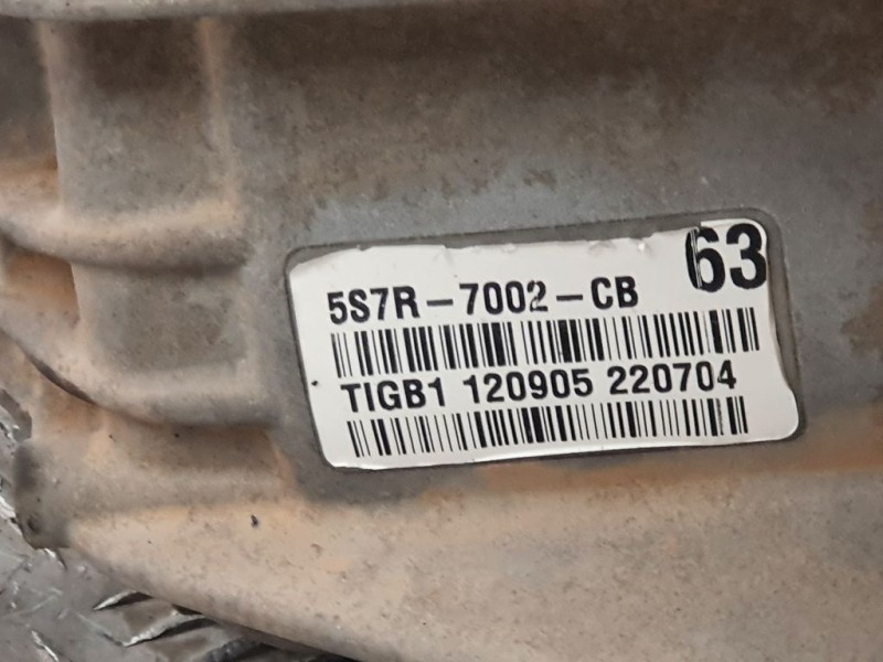 Recambio de caja cambios para ford mondeo berlina (ge) 2.0 tdci cat referencia OEM IAM 5S7R7002CB 120905 6VELOCIDADES