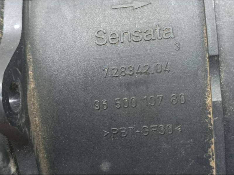 Recambio de caudalimetro para peugeot 308 sport referencia OEM IAM 9650010780 72834204 SENSATA