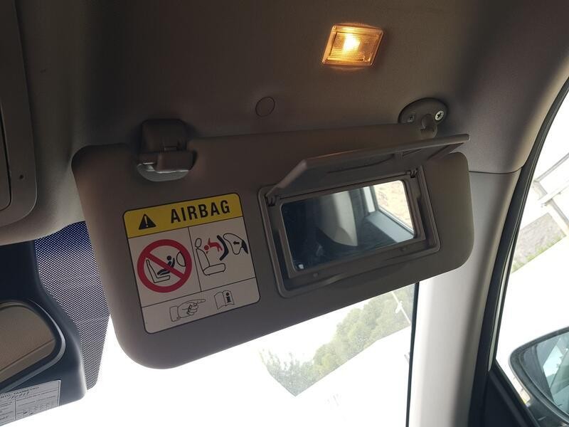 Recambio de parasol derecho para ssangyong korando (c300) 1.5 referencia OEM IAM 7612037102EBG  