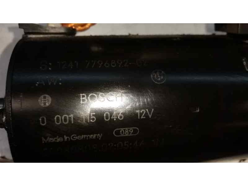 Recambio de motor arranque para bmw x5 (e70) xdrive30d referencia OEM IAM 0001115046 12417796892 BOSCH