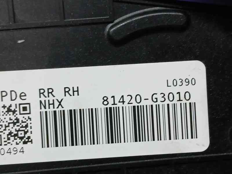 Recambio de cerradura puerta trasera derecha para hyundai i30 (pd) essence referencia OEM IAM 81420G3010  ELECTRICA