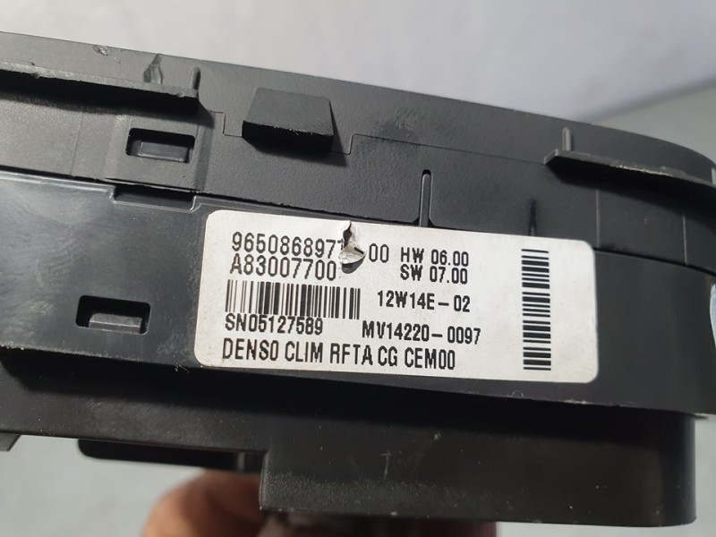 Recambio de mando climatizador para citroën c4 picasso exclusive referencia OEM IAM 9650868977 A83007700 IZQUIERDO