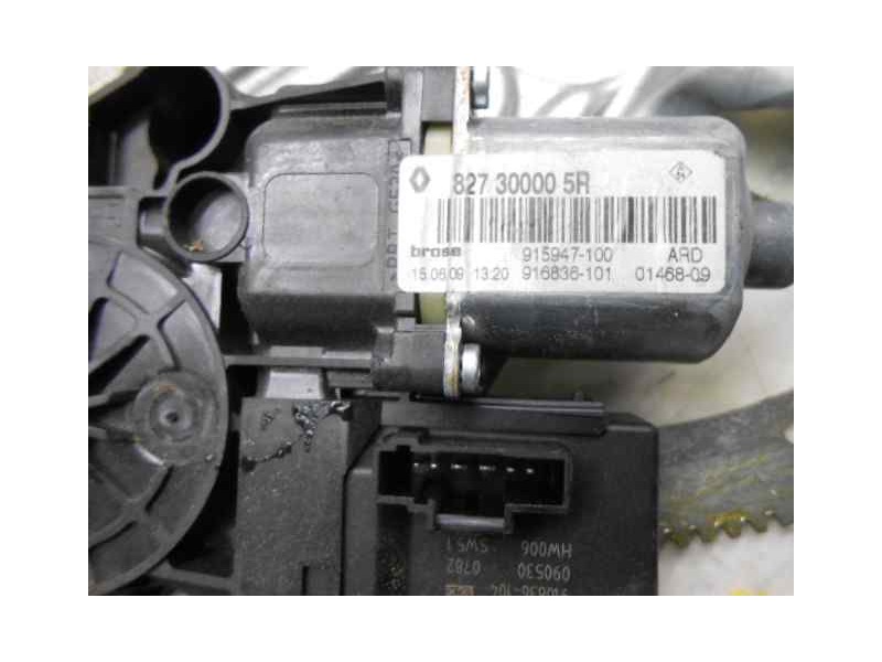Recambio de elevalunas trasero derecho para renault scenic iii dynamique referencia OEM IAM 827300005R  BROSE ELECTRICO