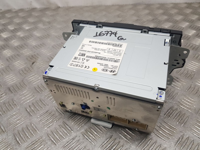 Recambio de sistema navegacion gps para kia cee´d (jd) 1.0 t-gdi referencia OEM IAM 96560A2720WK  