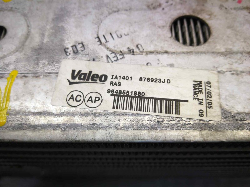 Recambio de intercooler para peugeot 307 berlina (s2) x-line referencia OEM IAM 9648551880  