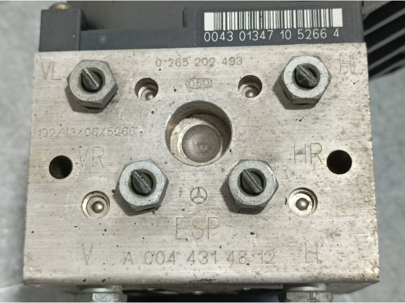 Recambio de abs para mercedes-benz clase e (w210) berlina diesel 270 cdi (210.016) referencia OEM IAM A0044314812 0265202493 BOS