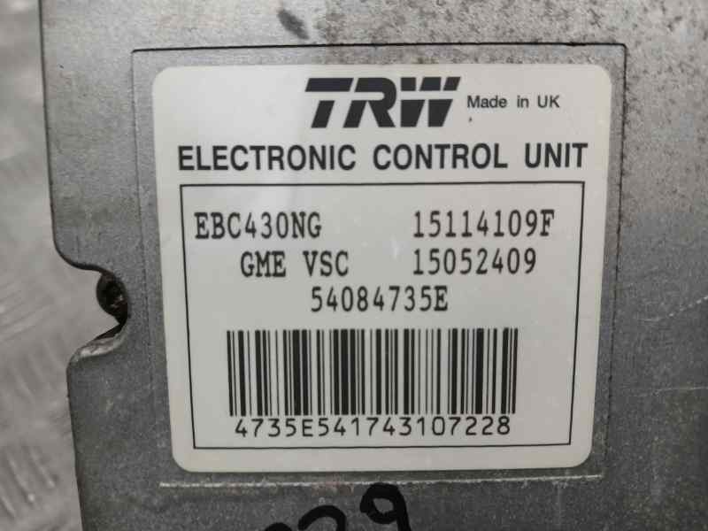 Recambio de abs para opel vectra c berlina cosmo referencia OEM IAM 12773673 15052409 TRW