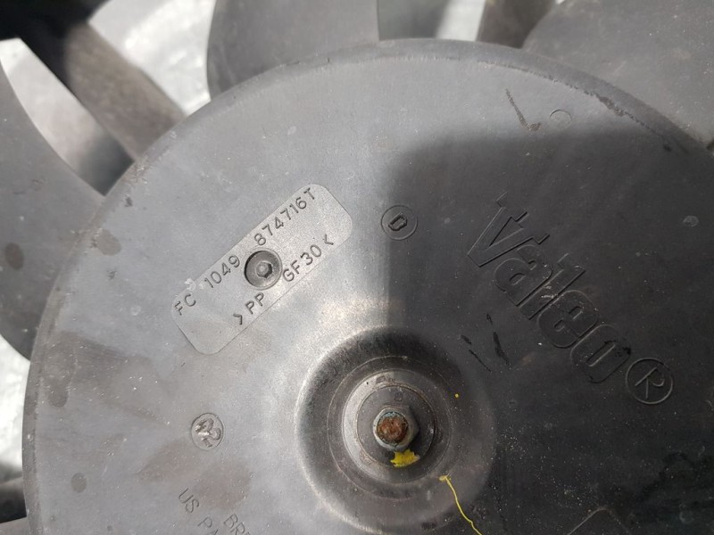 Recambio de electroventilador para peugeot partner tepee full electric referencia OEM IAM 1049874716T  VALEO