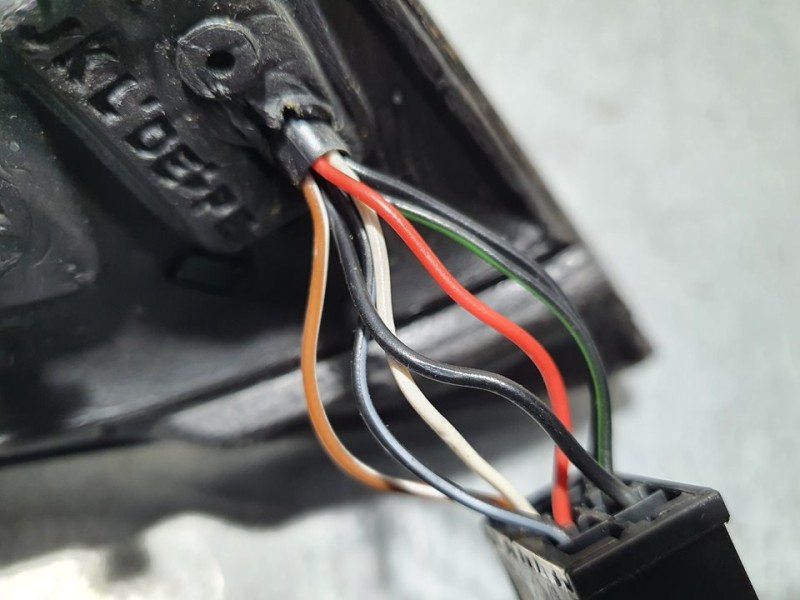 Recambio de retrovisor derecho para audi a6 berlina (4b2) 2.5 tdi quattro referencia OEM IAM SIN REF  ELECTRICO 7 CABLES