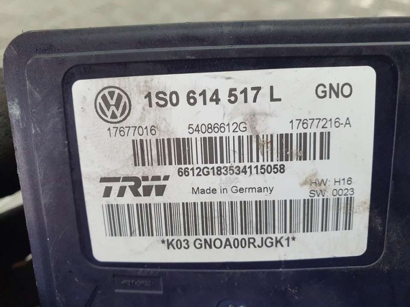 Recambio de abs para seat toledo (kg3) reference referencia OEM IAM 1S0614517L 54086612G TRW
