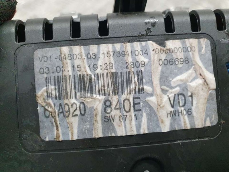 Recambio de cuadro instrumentos para seat toledo (kg3) reference referencia OEM IAM 6JA920840E A2C89882300 CONTINENTAL