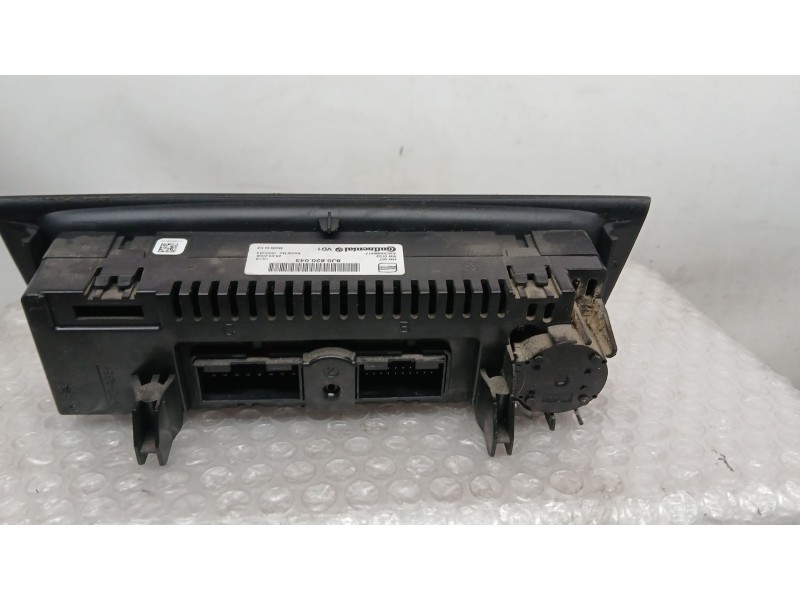 Recambio de mando climatizador para seat ibiza iv (6j5, 6p1) 1.4 referencia OEM IAM 6J0820043 CONTINENTAL A2C53286417