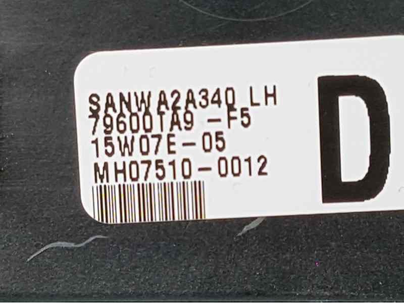 Recambio de mando climatizador para honda civic (fk) 1.6 i-dtec comfort referencia OEM IAM 79600TA9 79600TA9 ORIGINAL