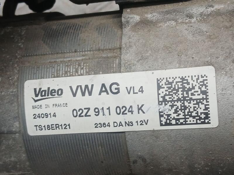 Recambio de motor arranque para seat ibiza (6j5) reference referencia OEM IAM 02Z911024K  TS18ER121