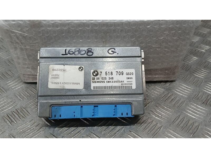 Recambio de centralita cambio automatico para bmw 5 (e39) 525 d referencia OEM IAM 7518709 SIEMENS 5WK33503AK 96025346
