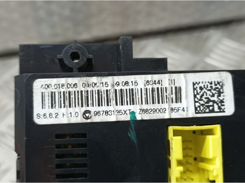 Recambio de mando climatizador para citroën ds3 design referencia OEM IAM 96783125XT  