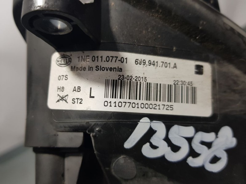 Recambio de faro antiniebla izquierdo para seat toledo (kg3) reference referencia OEM IAM 6J9941701A 1NE01107701 HELLA