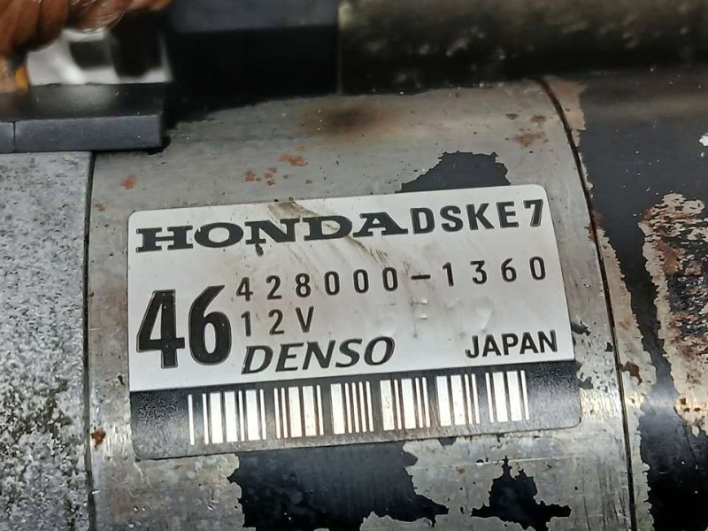 Recambio de motor arranque para honda accord berlina (cl/cn) 2.0 comfort referencia OEM IAM DSKE7 4280001360 DENSO