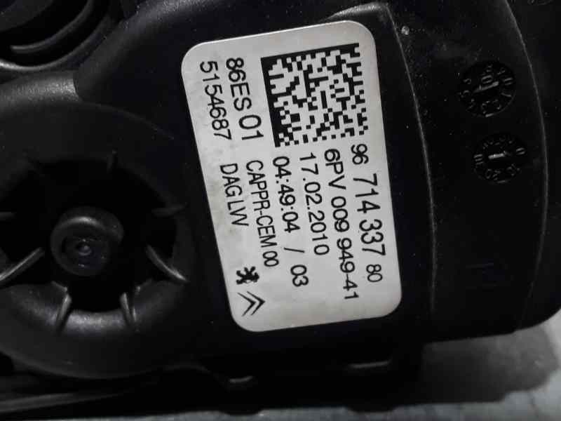 Recambio de potenciometro pedal para citroën c3 exclusive referencia OEM IAM 9671433780 6PV00994941 