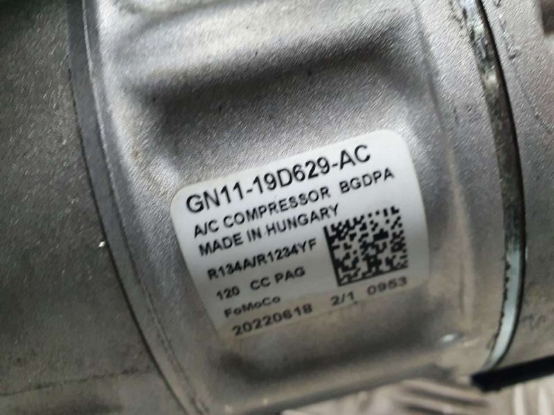 Recambio de compresor aire acondicionado para ford kuga st-line referencia OEM IAM GN1119D629AC  
