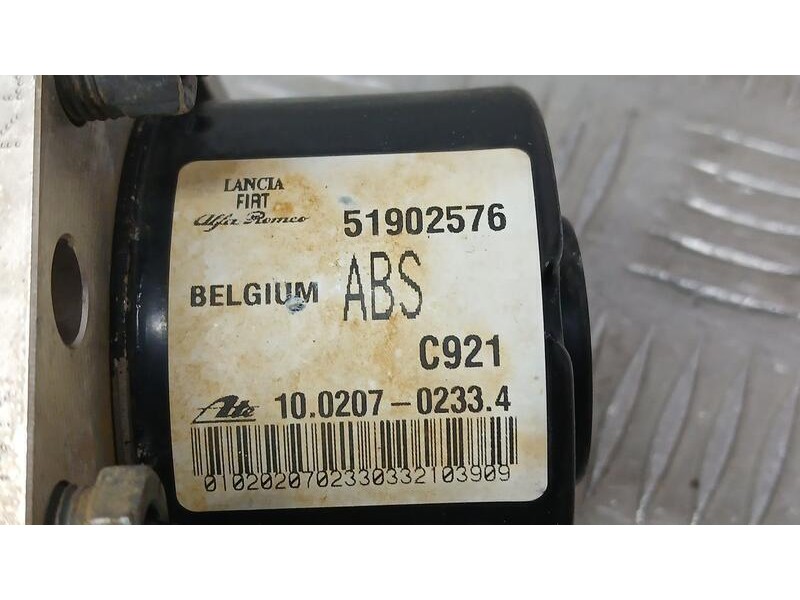 Recambio de abs para fiat doblo autobús (263_) 1.3 d multijet (263axc1a) referencia OEM IAM 51902576 ATE 10020702334