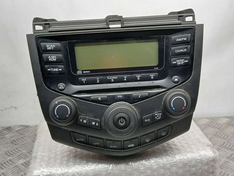 Recambio de sistema audio / radio cd para honda accord berlina (cl/cn) 2.0 comfort referencia OEM IAM 39050SEAG110M1 RG723R0 CON