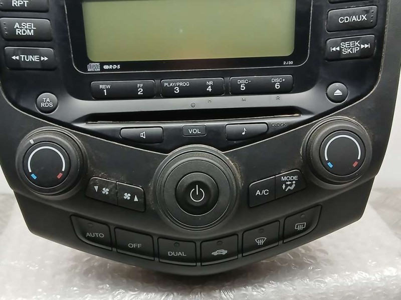 Recambio de sistema audio / radio cd para honda accord berlina (cl/cn) 2.0 comfort referencia OEM IAM 39050SEAG110M1 RG723R0 CON