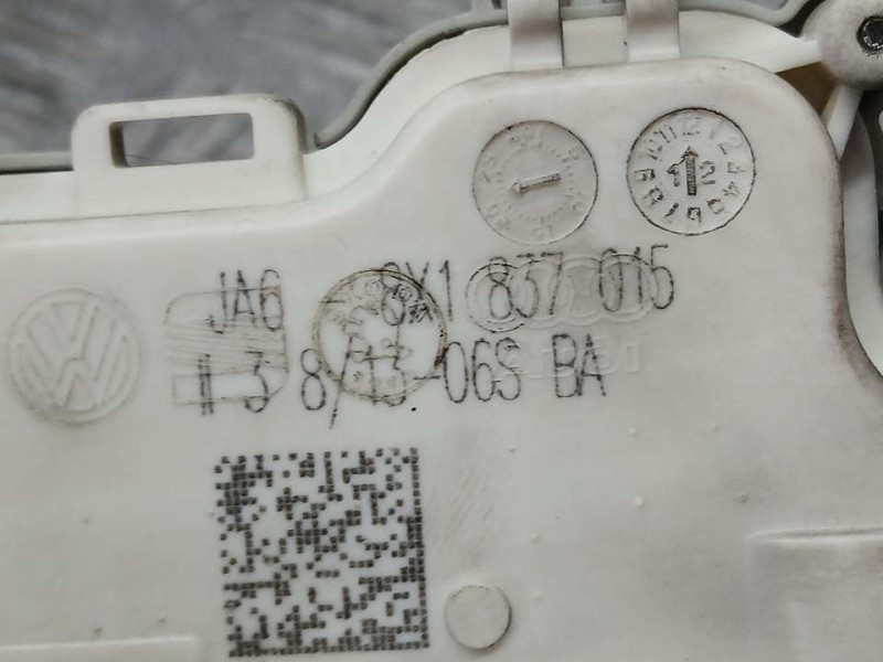 Recambio de cerradura puerta delantera izquierda para audi a3 sportback (8va) ambiente referencia OEM IAM 8X1837015  ELECTRICA 7