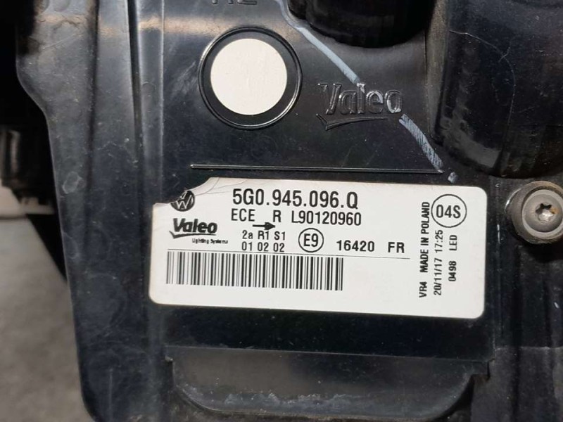 Recambio de piloto trasero derecho para volkswagen golf vii lim. (bq1) comfortline referencia OEM IAM 5G0945096  EXTERIOR